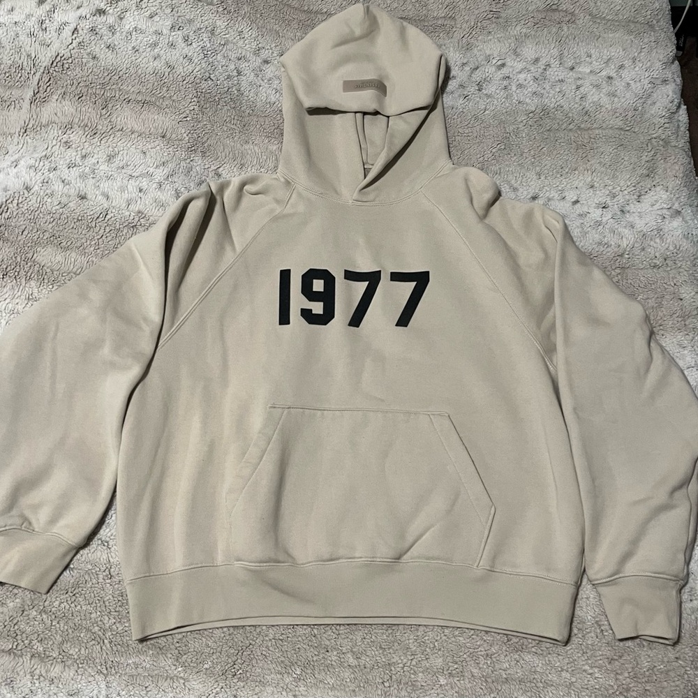 Essentials 1977 Hoodie XS cream fear of god